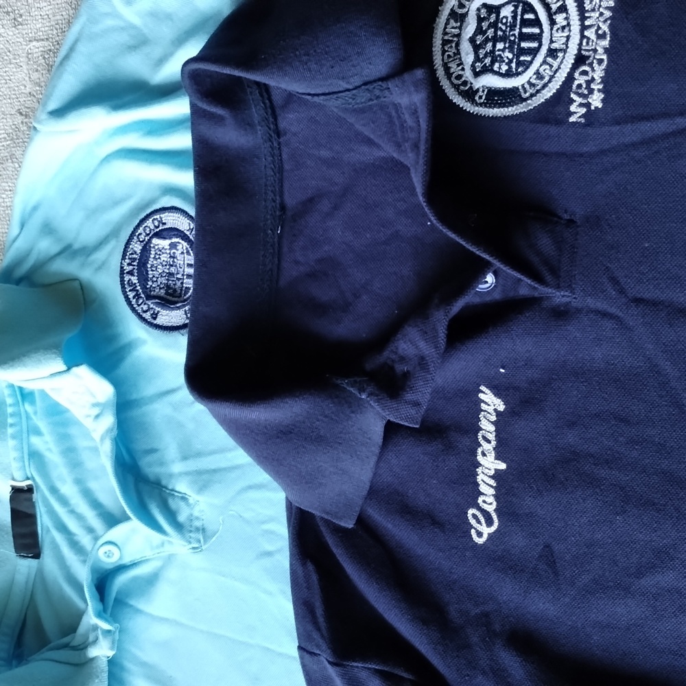 Polo shirts two pair